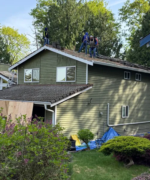New Roof Installation in Renton 